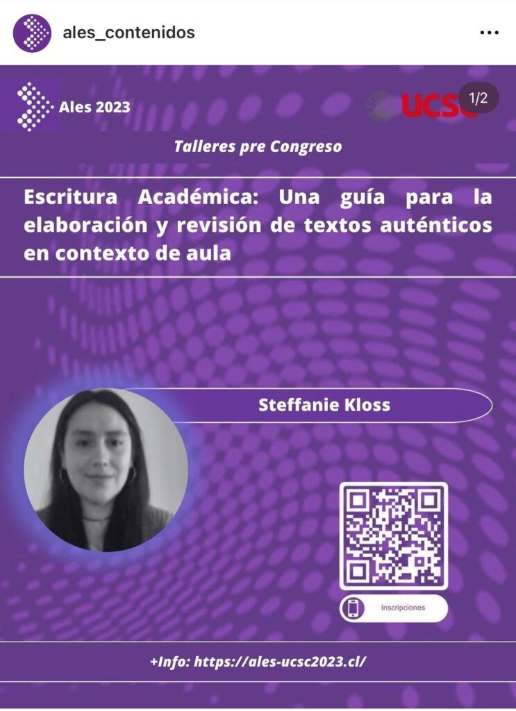 Afiche de Escritura académica: Una guía para la elaboración y revisión de textos auténticos en contextos de aula